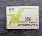 Manual Instructieboekje Kawasaki Vulcan VN800 Classic VN 800, Motoren, Ophalen of Verzenden, Kawasaki