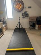 darts set(surround verlicht dartmat bulls, blade 4), Sport en Fitness, Darts, Ophalen, Gebruikt, Dartbord