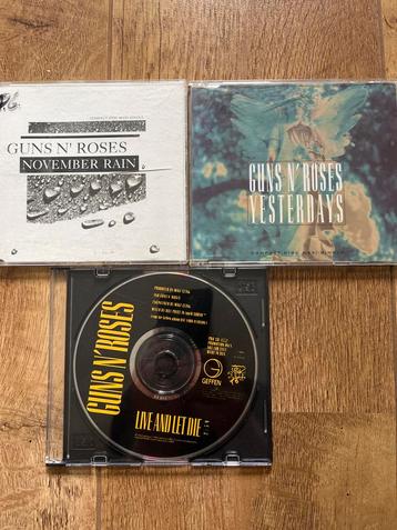 Guns N' Roses CD Singles - November Rain, Yesterdays, Live beschikbaar voor biedingen