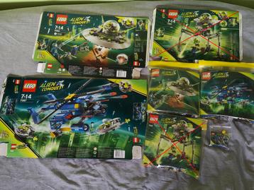 LEGO Alien Conquest (7052, 7067, 30141) beschikbaar voor biedingen