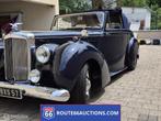 Alvis TA 21 Drophead cabriolet | Route 66 Auctions, Auto's, Overige carrosserieën, Blauw, Leder, Bedrijf
