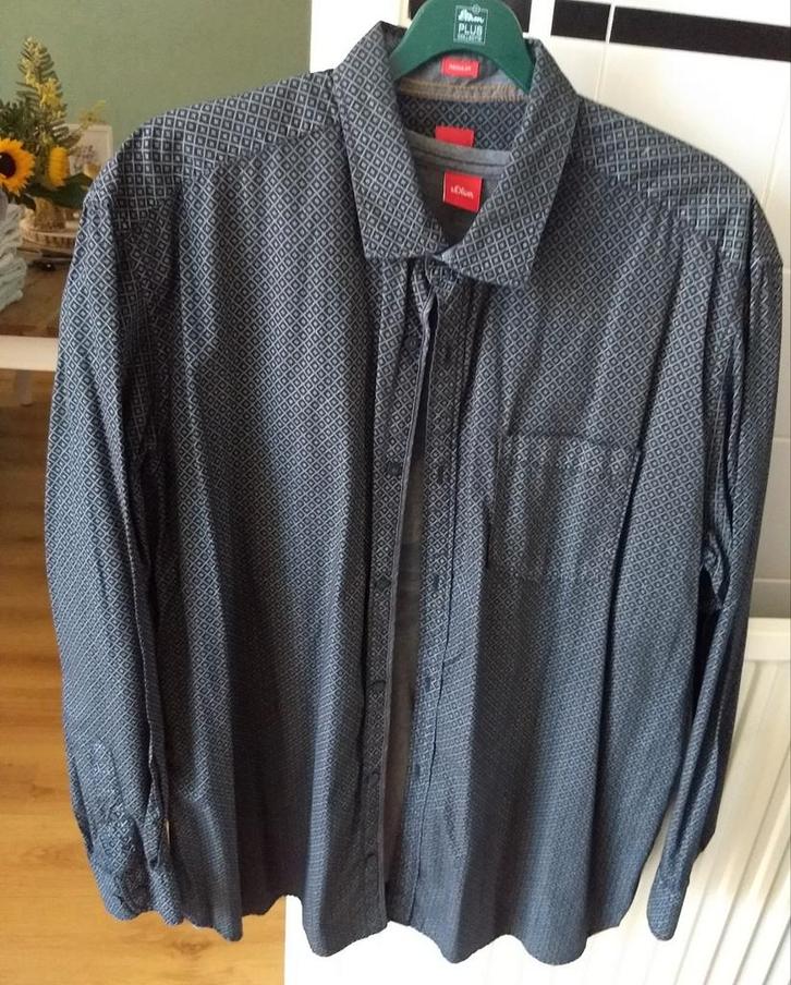 Overhemd van s.Oliver lange mouwen met t-shirt, Kleding | Heren, Overhemden, Zo goed als nieuw, Overige halswijdtes, Overige kleuren