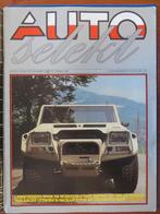 Autoselekt 12 1982 Lamborghini LMA, BMW 3-serie, Jaguar XJ, Ophalen of Verzenden, Nieuw, BMW