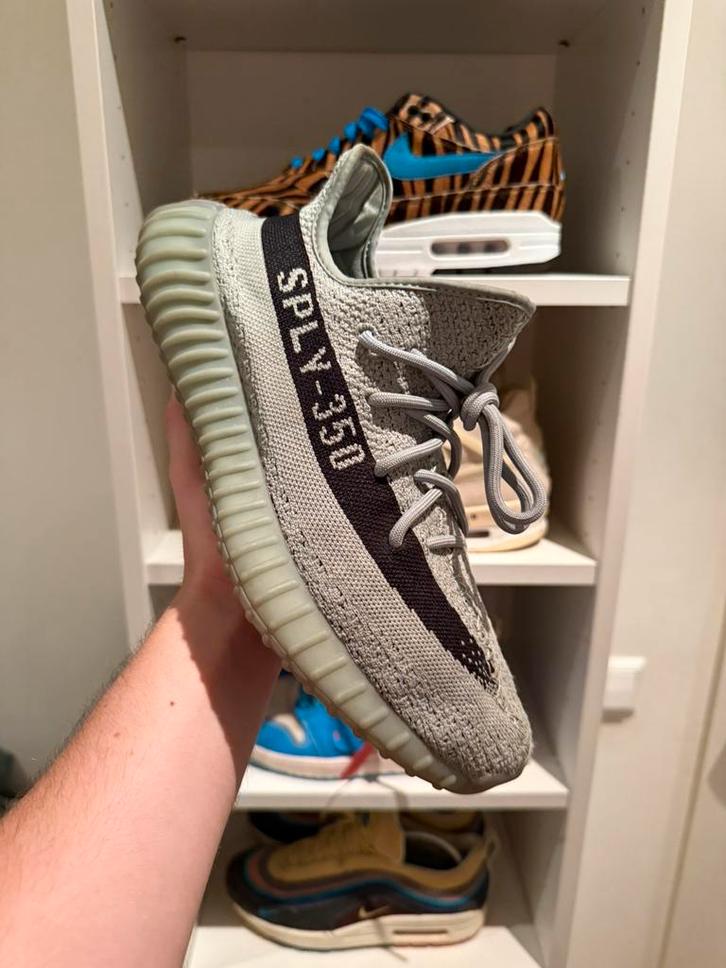 Adidas Yeezy Boost 350 V2 Salt, Kleding | Heren, Schoenen, Gedragen, Sneakers of Gympen, Ophalen of Verzenden