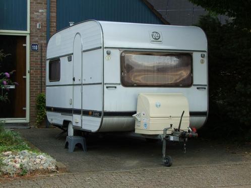 Caravan Oldtimer TE KING (1978), Caravans en Kamperen, Caravans, Particulier, tot en met 4, 500 - 750 kg, Standaardzit, T.E.C.