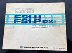 Yamaha FS1 Werkplaatshandboek 95 pagina’s, Fietsen en Brommers, Ophalen of Verzenden, Gebruikt