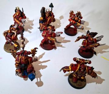 Warhammer 40K costum Chaos Space Marines beschikbaar voor biedingen