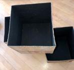 3 Opbergboxen Natuurlijk Vezel, Huis en Inrichting, Ophalen of Verzenden, Zo goed als nieuw, Overige materialen, Minder dan 50 cm