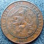 Halve stuiver - 2 1/2 cent 1904., Postzegels en Munten, Munten | Nederland, Verzenden, Koningin Wilhelmina, Overige waardes, Losse munt
