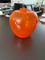 Copier oranje serica vaas, Antiek en Kunst, Antiek | Glas en Kristal, Ophalen