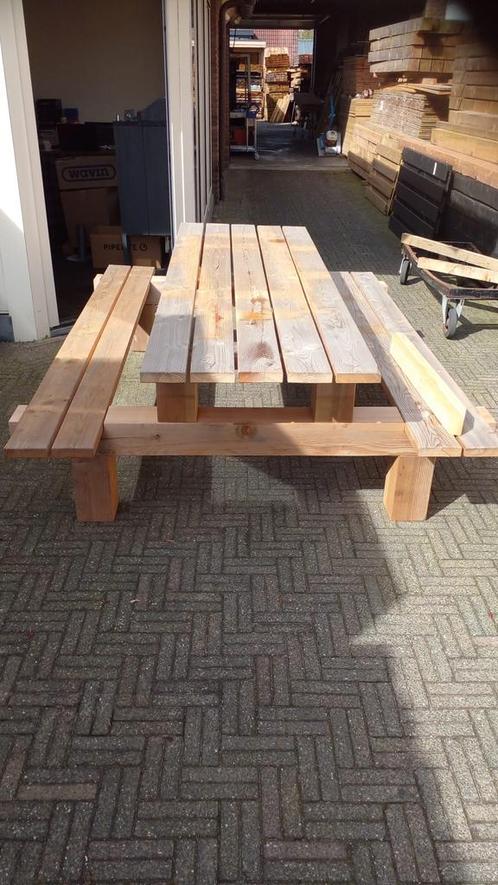 Douglas tuintafel, Tuin en Terras, Tuintafels, Nieuw, Rechthoekig, Hout, Ophalen