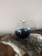 Prachtige vaas zwart/goud nieuw, Huis en Inrichting, Woonaccessoires | Vazen, Ophalen, Zwart, Nieuw, Glas