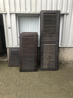 Prachtset meranti raamluiken of louvreluiken, La belle porte, Jurgen.hoogenboezem@gmail.com, Overige typen, Zo goed als nieuw