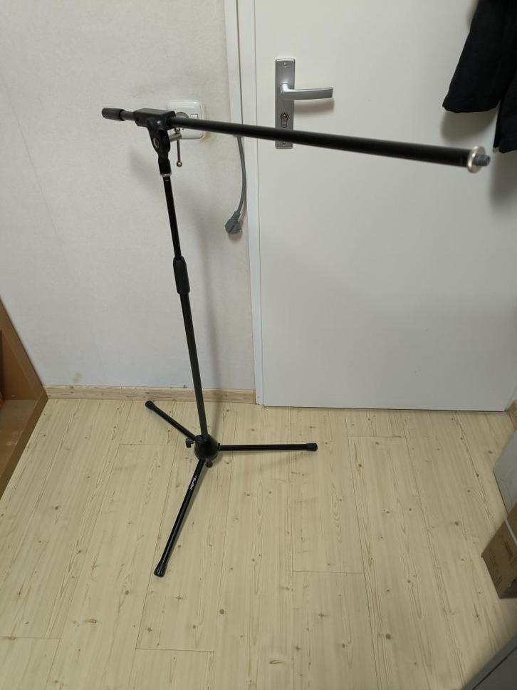 Microfoon standaard, Muziek en Instrumenten, Overige Muziek en Instrumenten, Zo goed als nieuw, Ophalen