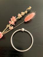 Pandora zilver bangle/armband 19 cm, Sieraden, Tassen en Uiterlijk, Armbanden, Ophalen of Verzenden, Zo goed als nieuw, Zilver