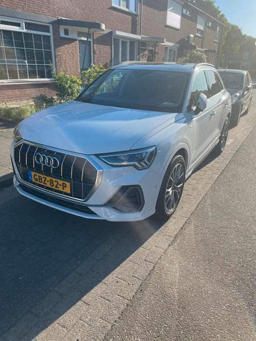 Audi Q3 35 Tfsi Pano S Tronic 2019 Wit, Auto's, Audi, Particulier, Q3, ABS, Achteruitrijcamera, Airbags, Airconditioning, Bluetooth