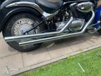 Highway hawk fat pipes voor suzuki vl800 (volusia), Motoren, Onderdelen | Suzuki, Ophalen of Verzenden, Gebruikt