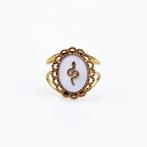 Dottilove Verstelbare Dames Ring met Slang - RVS Gold Plated, Birgitta-Gracht 33, 6465 EL Kerkrade, Nederland, Nieuw, Esde2, 17 tot 18