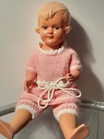 Antieke oude pop Made in Holland celluloid 40 cm, Verzamelen, Verzenden, Gebruikt, Pop