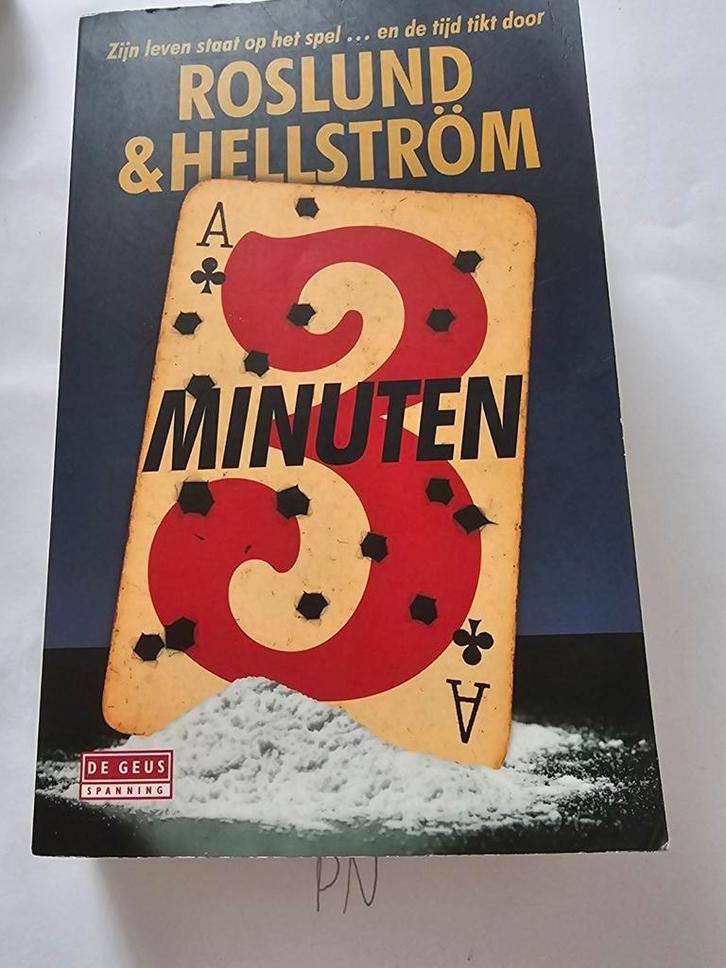 Anders Roslund - Drie minuten, Boeken, Thrillers, Zo goed als nieuw, Ophalen of Verzenden