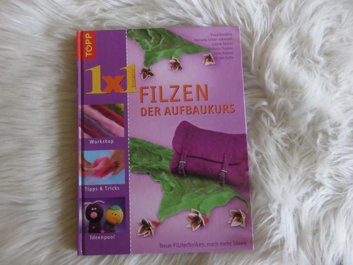 Filzen - der aufbaukurs (begincursus Vilten), Boeken, Hobby en Vrije tijd, Gelezen, Overige onderwerpen, Ophalen of Verzenden