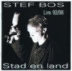 Stef bos – stad en land - live 92/98 CD 42058, Zo goed als nieuw, 1980 tot 2000, Verzenden