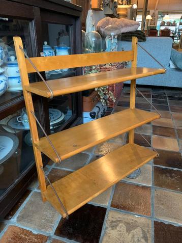 Vintage boekenrek  jaren 50 beschikbaar voor biedingen