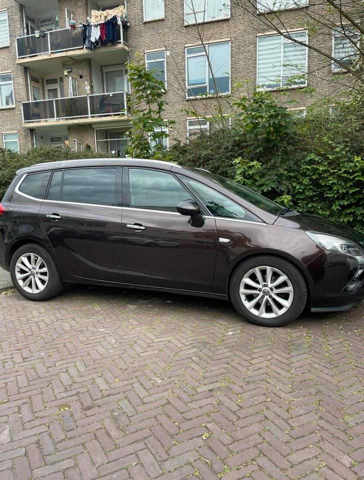 Opel Zafira 2.0CDTI 96KW 2012 Bruin, Auto's, Opel, Particulier, Zafira, ABS, Airbags, Airconditioning, Bluetooth, Boordcomputer