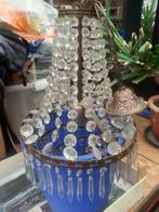 Antieke hanglamp, Huis en Inrichting, Gebruikt, 50 tot 75 cm, Glas, Antiek