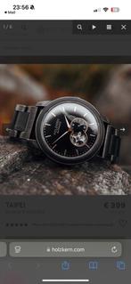 Holzkern tapei, automatische horloge te koop, Ophalen, Zo goed als nieuw, Staal, Overige merken