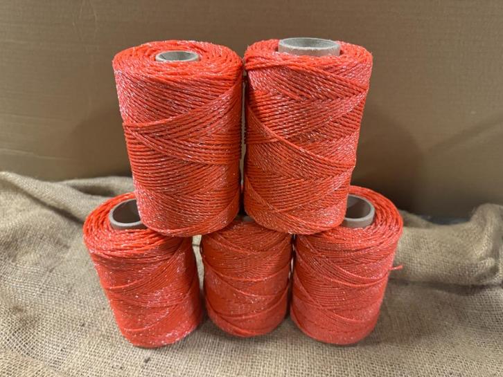 SCHRIKDRAAD STUNTPARTI  1000MTR/ORANJE, Dieren en Toebehoren, Stalling en Weidegang