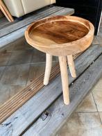 Bijzet tafeltje, 45 tot 60 cm, Minder dan 55 cm, Rond, Ophalen of Verzenden