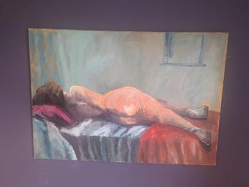 Liggend Naakt, 100x70 cm beschikbaar voor biedingen