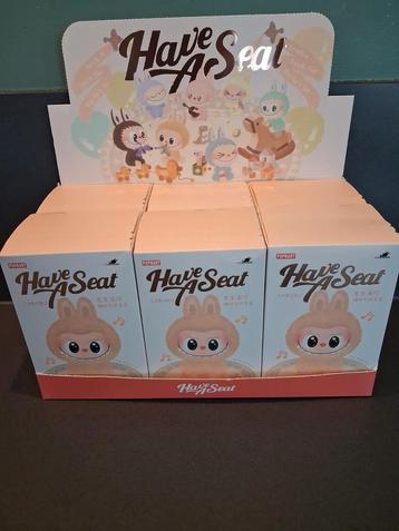Labubu Have A Seat - Complete Box (6 stuks) beschikbaar voor biedingen