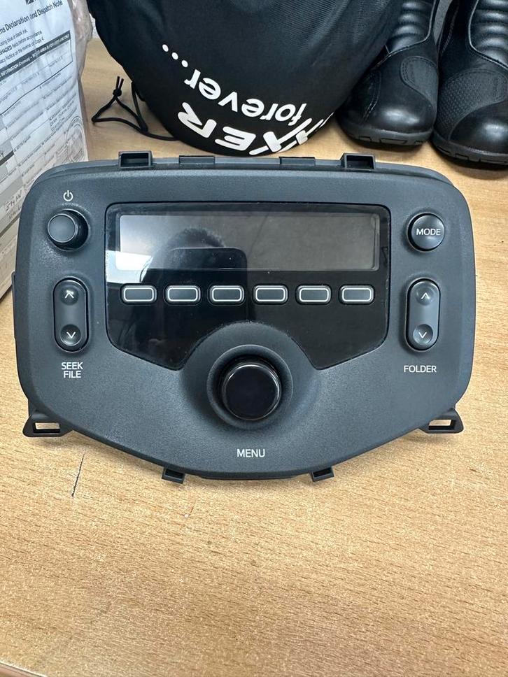 Autoradio Toyota Aygo (2017), Auto diversen, Autoradio's, Gebruikt, Ophalen