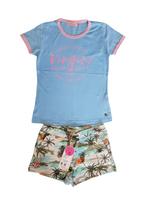Mooi licht blauw VINGINO shirt Igonne mt 12/152., Kinderen en Baby's, Kinderkleding | Maat 152, Zo goed als nieuw, Vingino, Shirt of Longsleeve