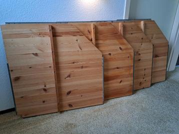 IVAR
Hoekplank Ikea, grenen, 76x76x50 cm. 4 stuks - afbeelding 4
