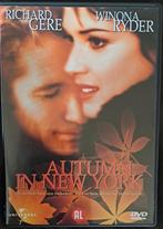 Autumn In New York dvd, met oa Richard Gere., Cd's en Dvd's, Dvd's | Drama, Alle leeftijden, Ophalen of Verzenden, Zo goed als nieuw