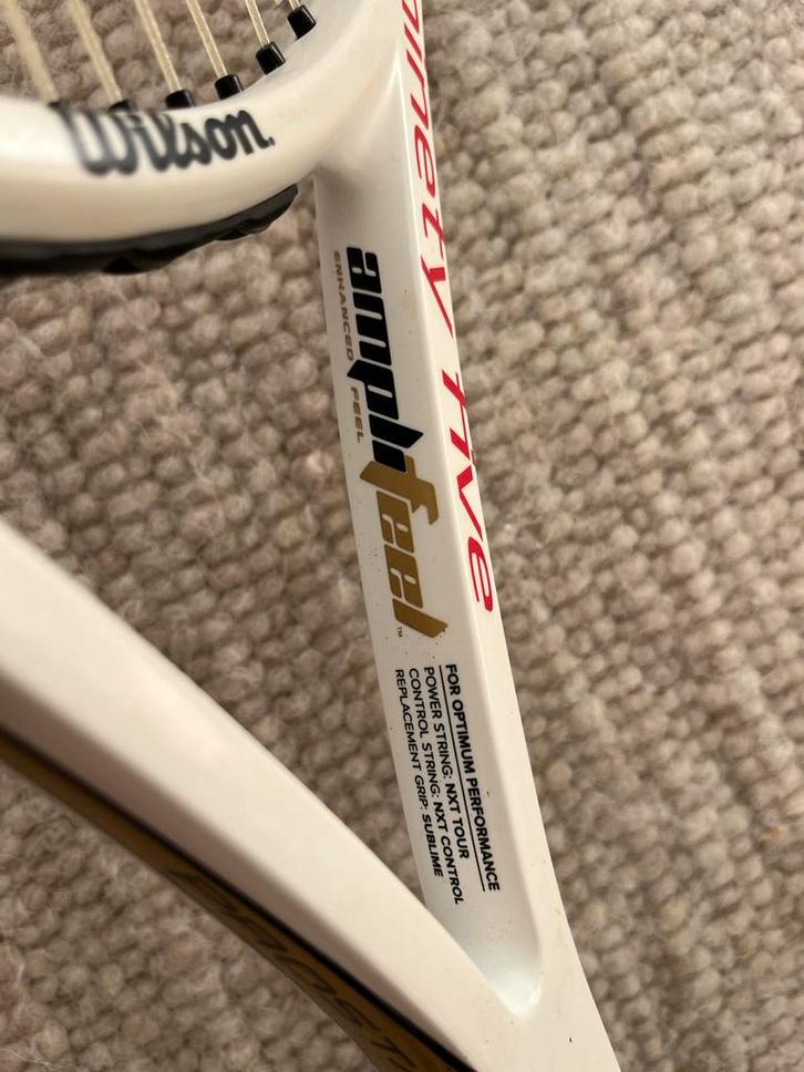 Wilson Pro Staff Ninety Five Tennisracket, Sport en Fitness, Tennis, Gebruikt, Racket, Wilson, L3, Ophalen of Verzenden
