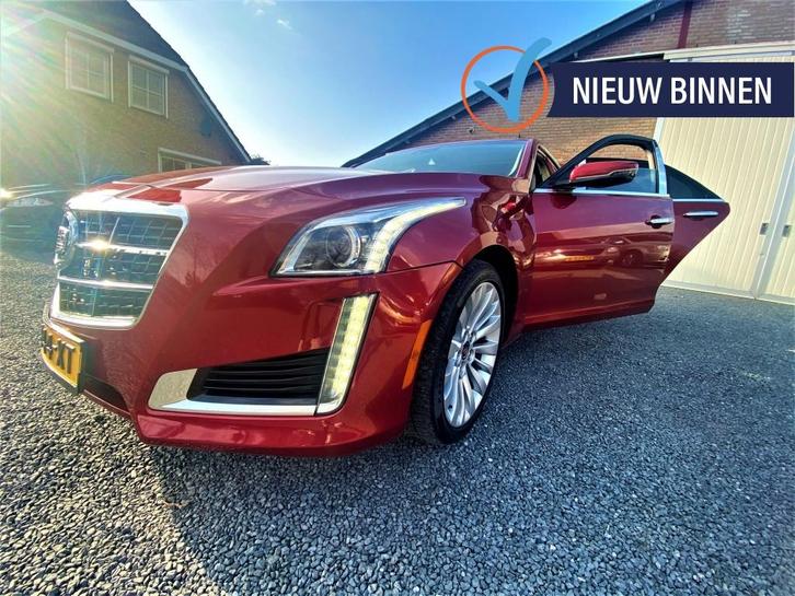 CADILLAC CTS 2.0 TURBO EXECUTIVE BJ.2015 PANORAMA-DAK/BEIGE-, Auto's, Cadillac, Bedrijf, CTS, ABS, Adaptieve lichten, Adaptive Cruise Control
