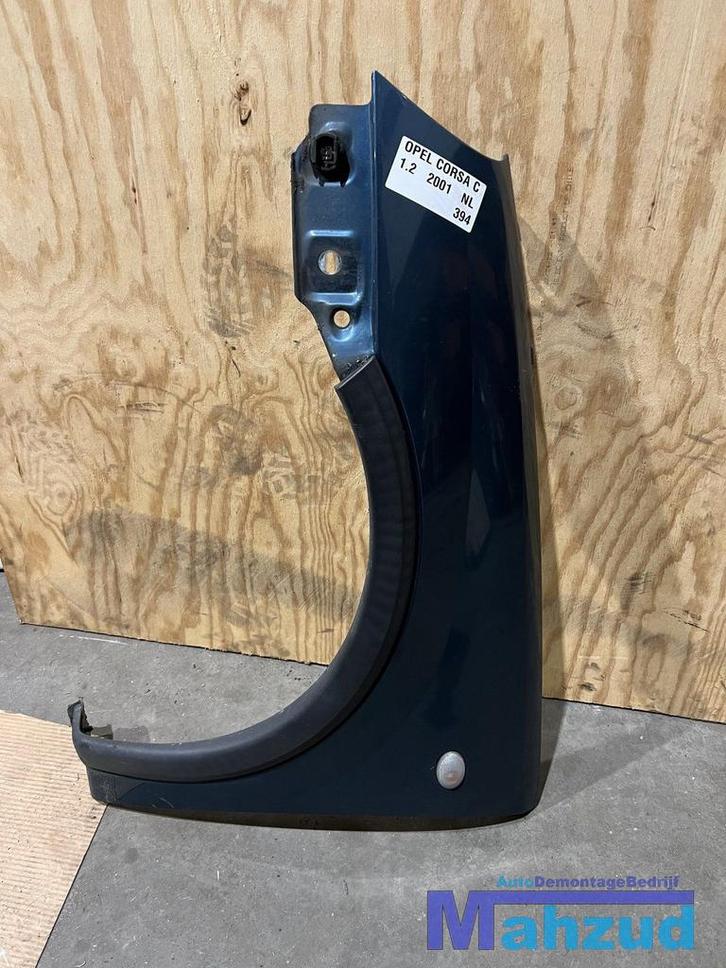 OPEL CORSA C Groen Z20M Links scherm voorscherm zijscherm 20, Auto-onderdelen, Carrosserie en Plaatwerk, Spatbord, Opel, Gebruikt