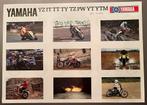 Brochure / folder - crossmotoren Yamaha (~1985)., Ophalen of Verzenden, Zo goed als nieuw, Motoren