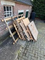 Gratis Houten Pallets - 6 stuks, Doe-het-zelf en Verbouw, Hout en Planken, Ophalen, Gebruikt, 25 tot 50 mm, Pallet