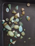 Partij met groene cabochons, Sieraden, Tassen en Uiterlijk, Edelstenen, Ophalen of Verzenden, Nieuw