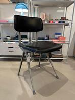 Vintage Ahrend De Cirkel stoel, Huis en Inrichting, Gebruikt, Zwart, Ophalen of Verzenden, Metaal