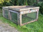 Buitenren voor konijn(en) met daktuin!, Dieren en Toebehoren, Ophalen, 60 tot 90 cm, Konijn, Hok