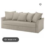 Ikea slaapbank 3-zits - beige, Ophalen, 100 cm, Beige, Tweepersoons