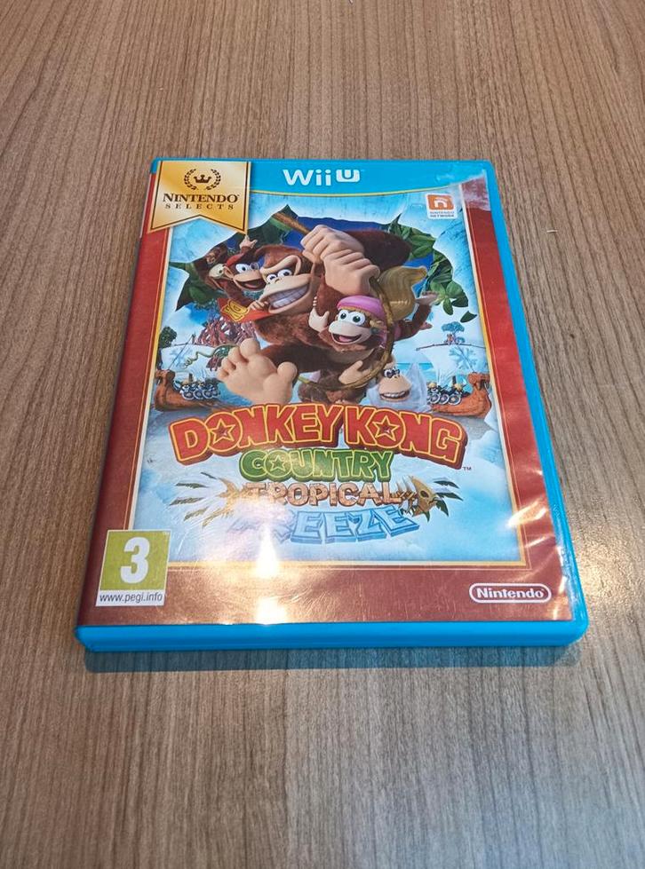Nintendo Wii U Donkey Kong tropical freeze, Spelcomputers en Games, Games | Nintendo Wii U, Zo goed als nieuw, Platform, 1 speler