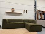 Nieuw Gelderland 6905 Hoekbank Andes stof groen Design Bank