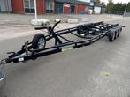 TDS Trippelas Boottrailer 3500kg - Zwart Poedercoat, Watersport en Boten, Boottrailers, Ophalen, Gebruikt, Verstelbare verlichting